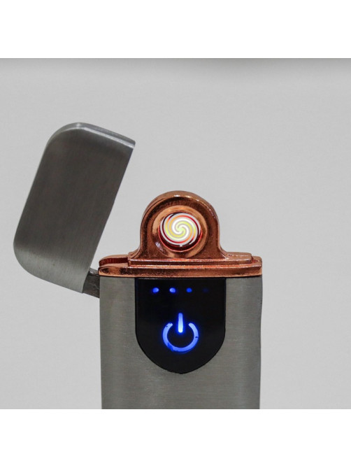 Зажигалка электронная, спираль, 7.9×3.1 см, от USB