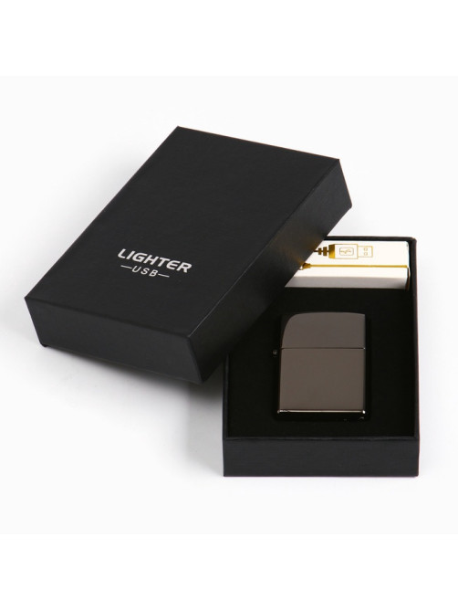 Зажигалка электронная, дуговая, USB, 5.6×3.8×1.3 см