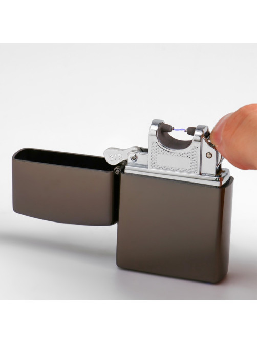 Зажигалка электронная, дуговая, USB, 5.6×3.8×1.3 см