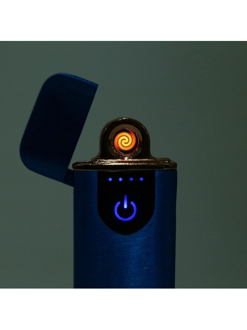 Зажигалка электронная, спираль, 7.9×3.1 см, от USB