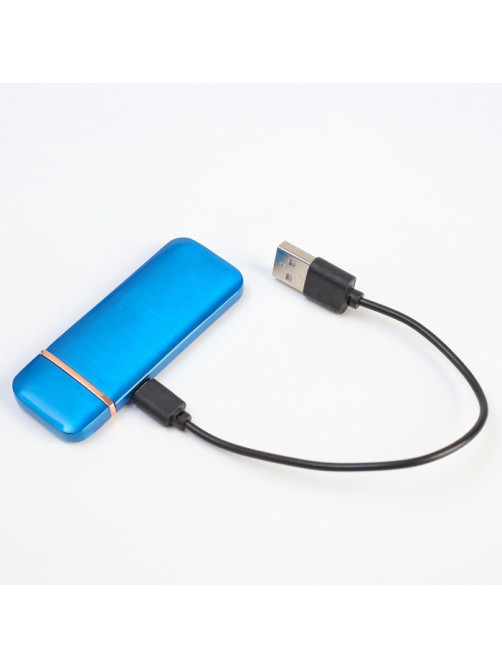 Зажигалка электронная, спираль, 7.9×3.1 см, от USB