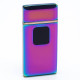 Зажигалка электронная «Люкс», спираль, USB, 7×3.5×0.5 см, хамелеон