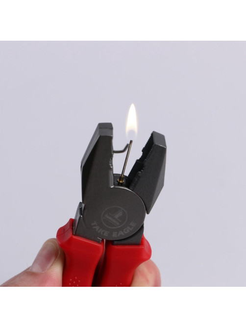 Зажигалка газовая для курения «Пассатижи», пьезо, 4.5×8.5 см