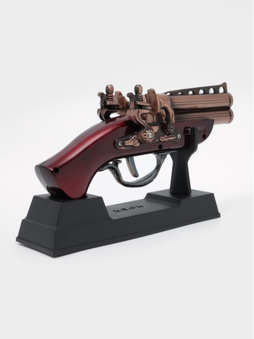 Зажигалка настольная, газовая «Мушкет», пьезо, 10×18×4 см