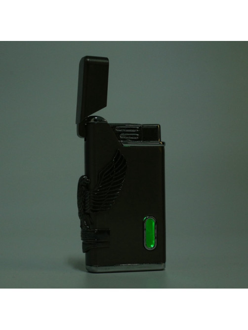 Зажигалка газовая «Орел», металлическая, пьезо, 6×8 см