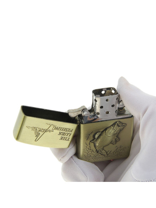 Зажигалка бензиновая THE LURE FISHING, кремний, 6×8 см