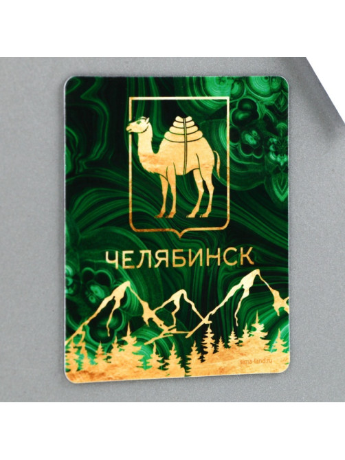 Магнит виниловый «Челябинск», 6×7 см