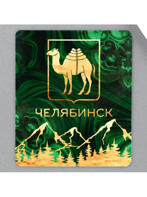 Магнит виниловый «Челябинск», 6×7 см