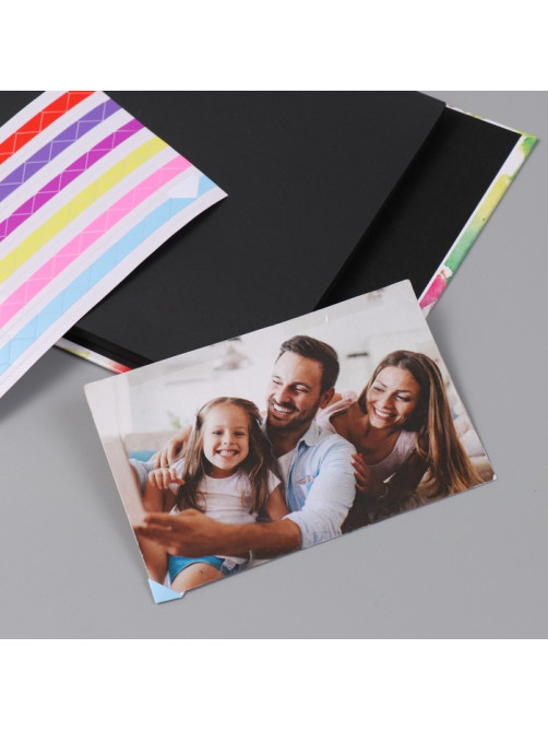 Фотоальбом на кольцах 25 листов Keep memories «Фрукты. Привет, лето!», с наклейками, 19×27×3 см