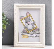 Фоторамка для фото 10×15 см Keep memories, Thea, пластик, перламутр