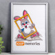 Фоторамка для фото 21×30 см Keep memories, Jade, пластик, серый