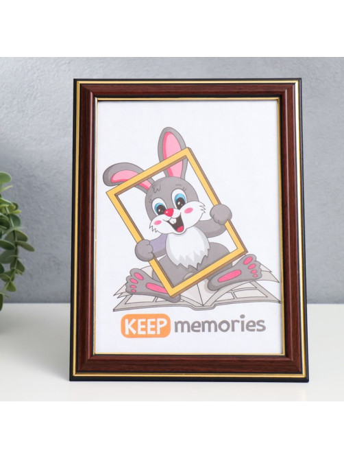 Фоторамка для фото 15×21 см Keep memories, Lotta, пластик под бук