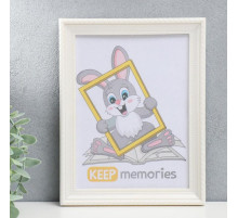 Фоторамка для фото 15×21 см Keep memories, Taylor, пластик под перламутр, (пластиковый экран)