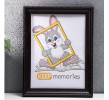 Фоторамка для фото 15×21 см Keep memories, Taylor, пластик под венге, (пластиковый экран)