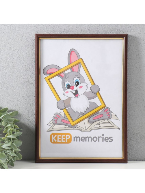 Фоторамка для фото 21×30 см Keep memories, Margot, пластик под бук