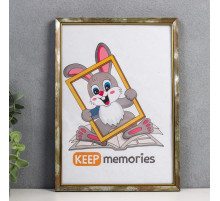 Фоторамка для фото 21×30 см Keep memories, Olav, пластик под бронзу