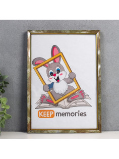 Фоторамка для фото 21×30 см Keep memories, Olav, пластик под бронзу