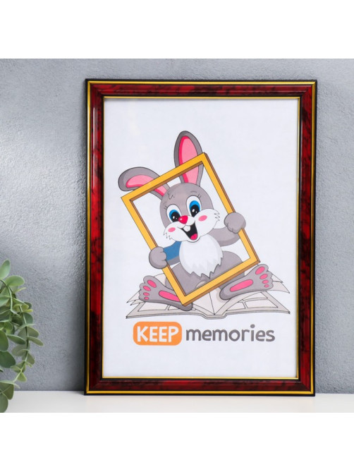 Фоторамка для фото 21×30 см Keep memories, Lotta, пластик, яшма