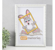 Фоторамка для фото 21×30 см Keep memories «Винтаж», белый, (пластик)