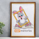 Фоторамка для фото 21×30 см Keep memories, Margot, пластик под бронзу