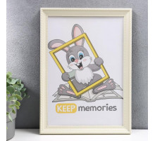 Фоторамка для фото 21×30 см Keep memories, Taylor, слоновая кость