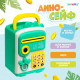 Игрушка ZABIAKA «Дино-сейф», копилка, звук, зелёная