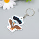 Брелок для ключей на кольце «Орёл-парашютист», EVA, 5.5×5 см