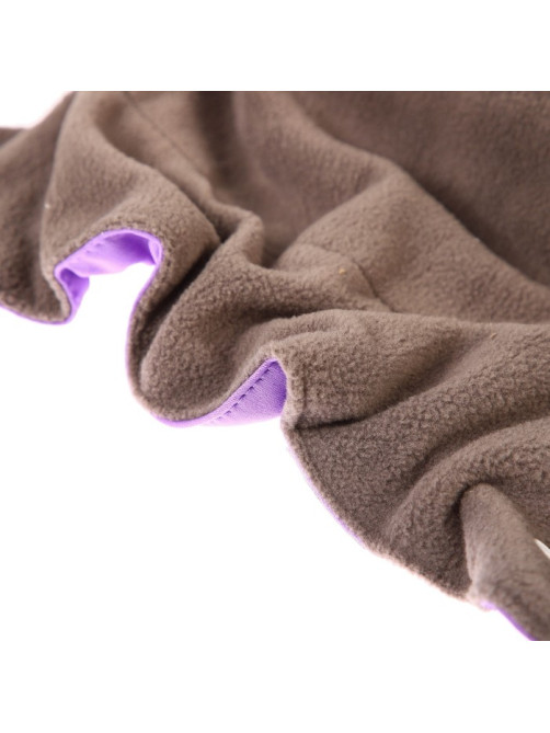 Многоразовый подгузник Крошка Я, 3-15 кг, угольно-бамбуковая ткань, фиолетовый