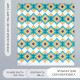 Бумага для скрапбукинга «Мозаика», плотность 180 г, 30.5×32 см