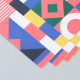Бумага для скрапбукинга Color geometry, плотность 180 г, 30.5×32 см