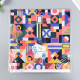 Бумага для скрапбукинга двусторонняя Color geometry, плотность 180 г, 30.5×32 см