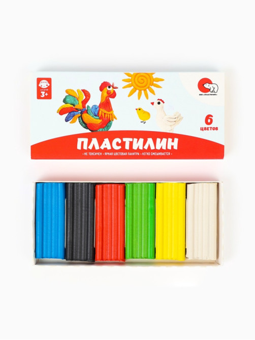 Картина пластилином «Птичка», 21×15 см, набор для творчества