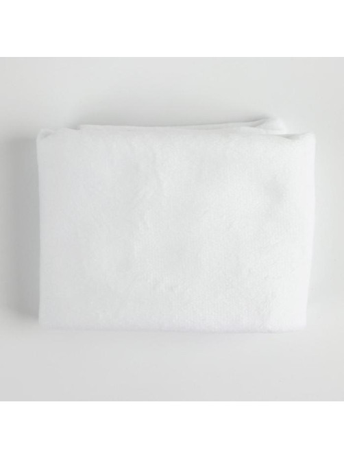 Отрез для рукоделия, плюш, белый, 53×50 см