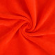 Ткань для рукоделия, велюр на трикотажной основе, красная, лоскут 45×50 см