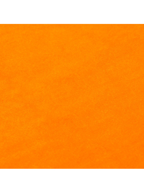 Ткань для рукоделия, плюш на трикотажной основе, оранжевый, лоскут 100×150 см