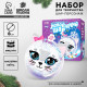Ёлочный шар-персонаж «Новый год! Нежная кошечка», набор для творчества