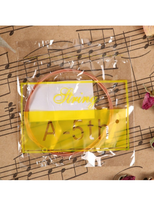 Струна для акустической гитары Music Life, №5, толщина 042, сталь