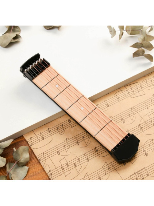 Тренажёр гитариста гриф Music Life, черный, 27×6×3 см