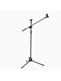 Микрофонная стойка Music Life напольная, под два микрофона, h=150 см, d микрофона 2.5 см