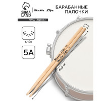 Барабанные палочки Music Life 5А, клён