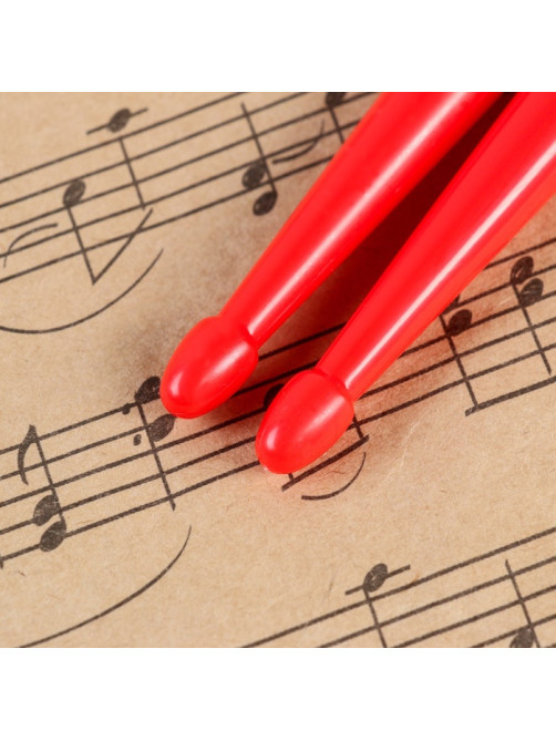 Барабанные палочки Music Life, 5A, нейлон, красные