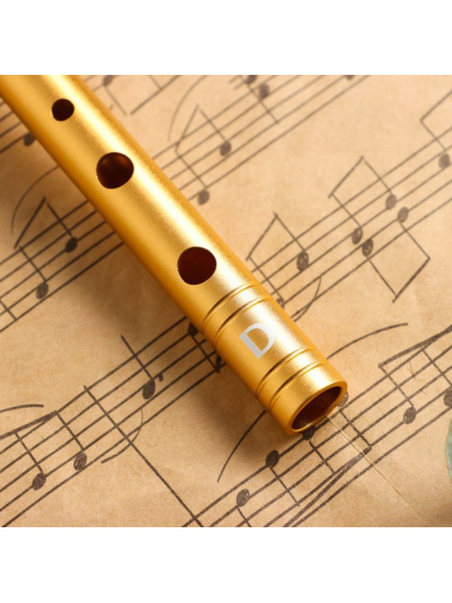 Флейта Music Life D,  золотая, 30 см