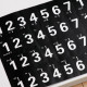 Наклейки на клавиши пианино 2.4×1.4 см, 88 клавиш