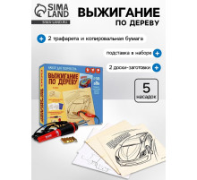 Выжигание и роспись по дереву «Чемпион», набор для творчества