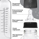Бутылочка для кормления M&B «Молоко №1», классическое горло, от 3 мес., 250 мл., стеклянная