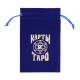 Мешочек для карт Таро, бархатный, тёмно-синий, 12×18 см