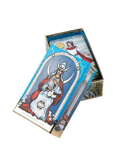 Таро «Золотая классика», 78 карт (6×11 см), 16+