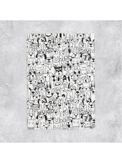 Наклейки детские «Ёжики», раскраска на обороте, 11×15.5 см