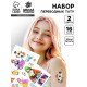 Переводные татуировки детские «Девочки», тату — 17 шт.