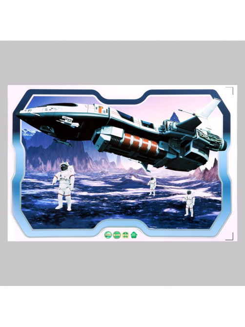 Интерьерная наклейка 3Д TAKE IT EASY «Космическая», 57×42 см